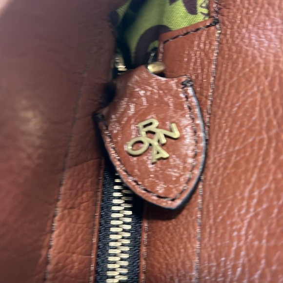 orYANY Colorblock Pebbled Leather LIAN Satchel 2 Way/Crossbody - Picture 7 of 9